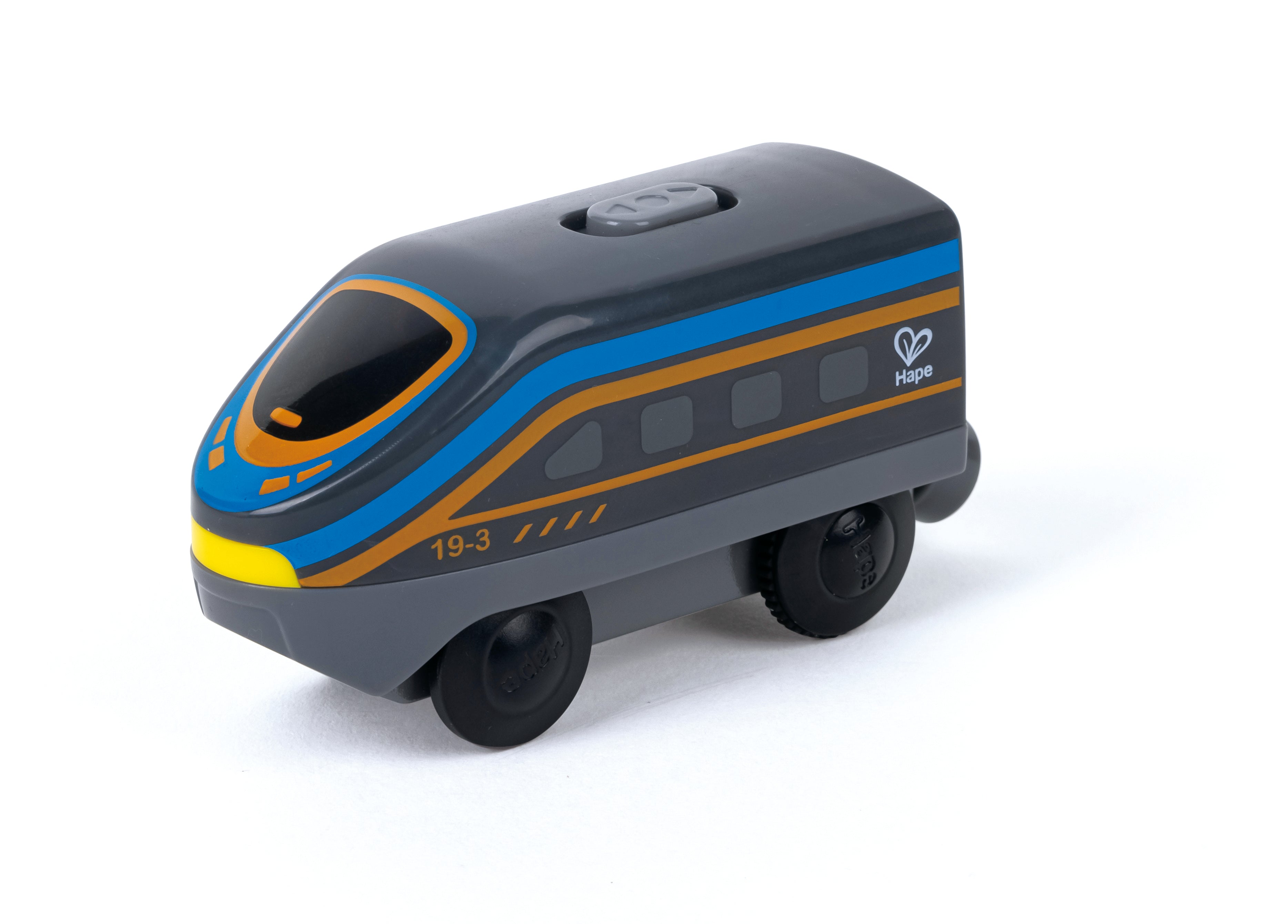 Hape Toys Battery Powered Inter-city Loco - Black