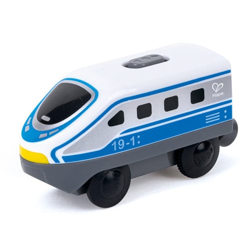 Hape Toys Battery Powered Inter-city Loco - Blue