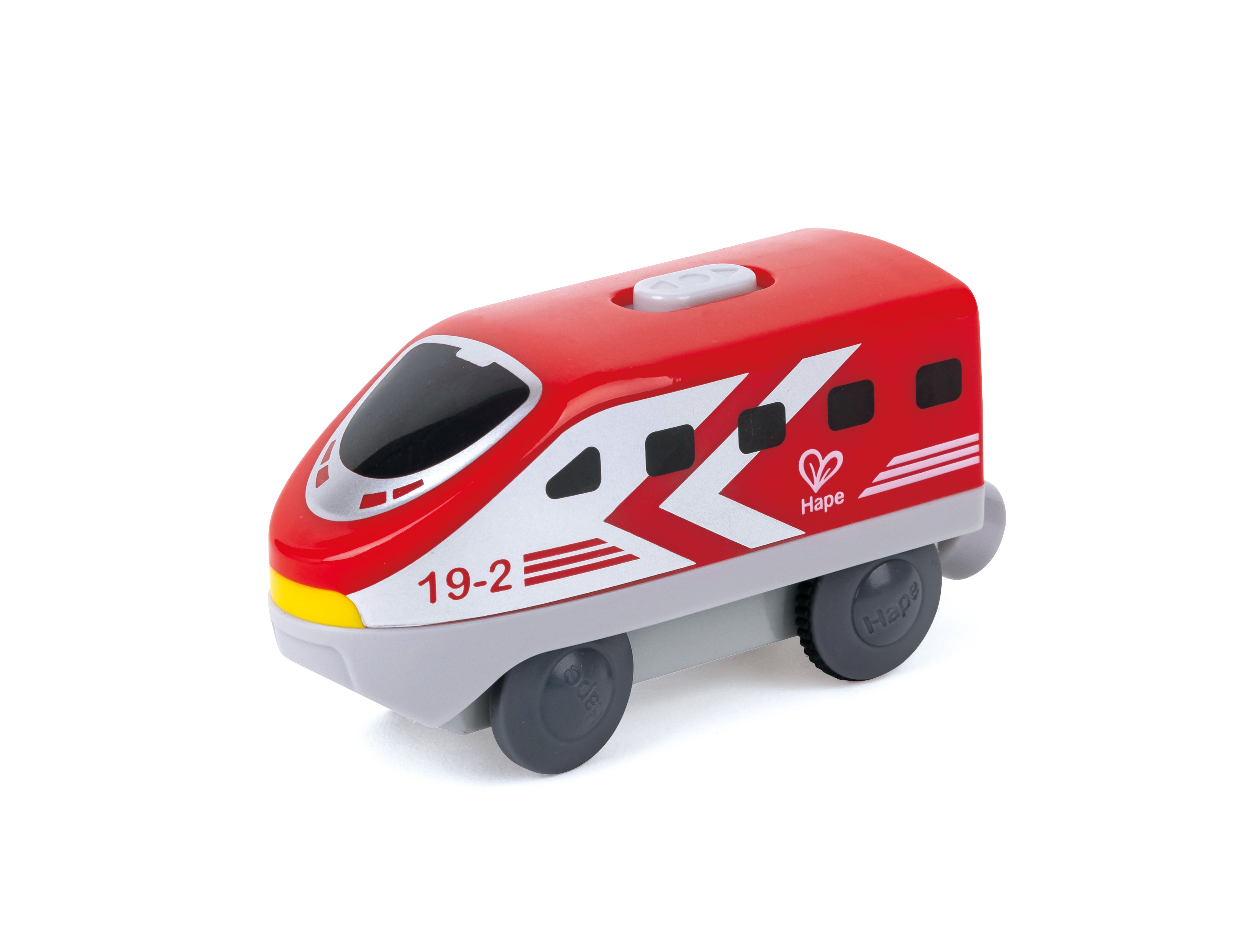 Hape Toys Battery Powered Inter-city Loco - Red