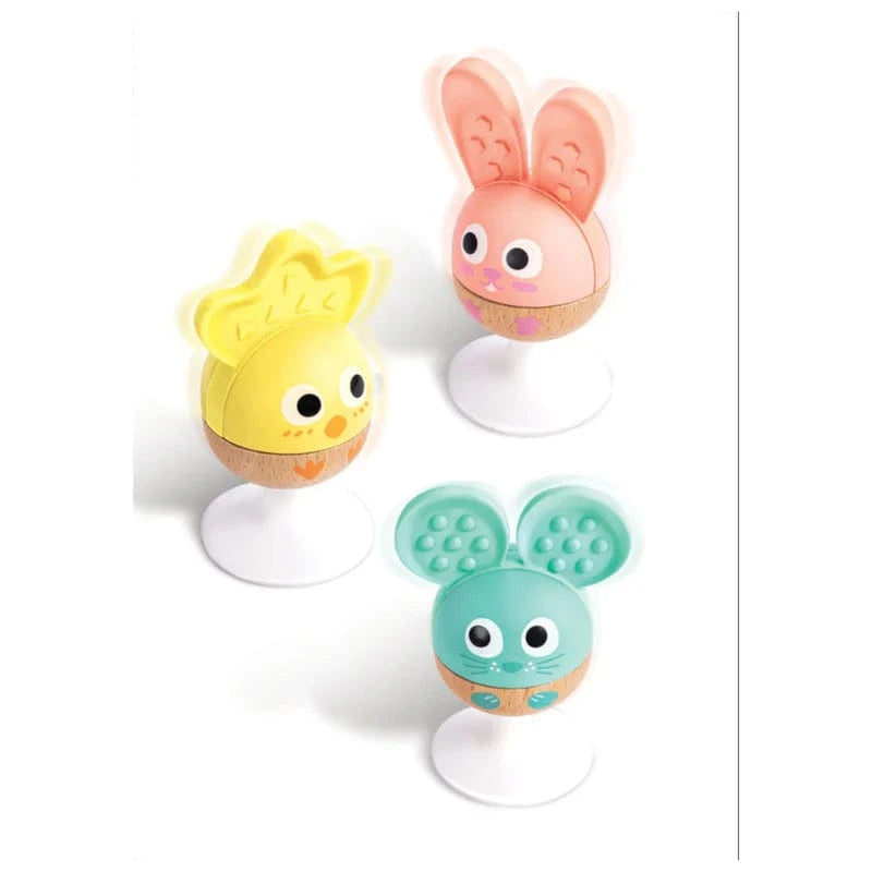 Hape Toys Cheery Critter Rattle Trio