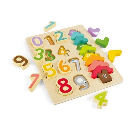 Hape Toys Colours & Numbers Puzzle