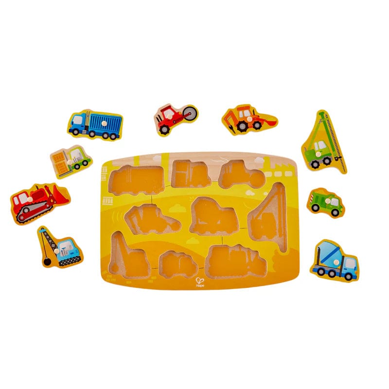 Hape Toys Construction Peg Puzzle