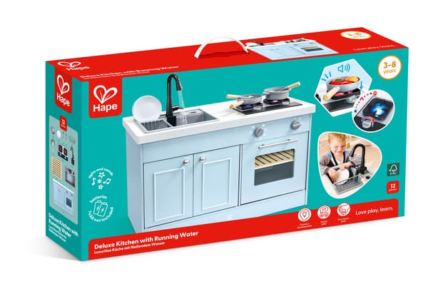 Hape Toys Deluxe Kitchen with Running Water