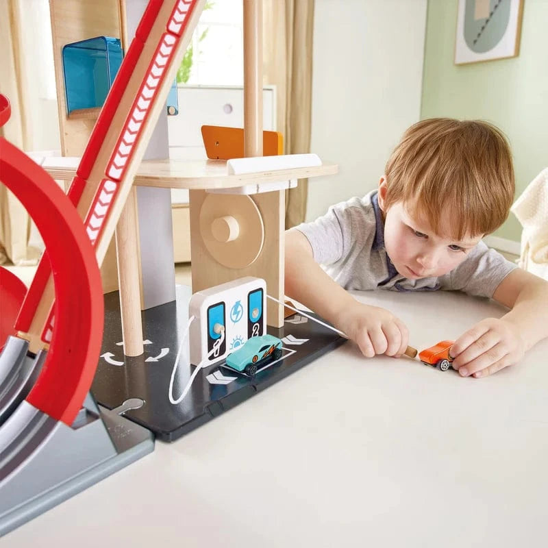 Hape Toys Gearhead Stunt Garage