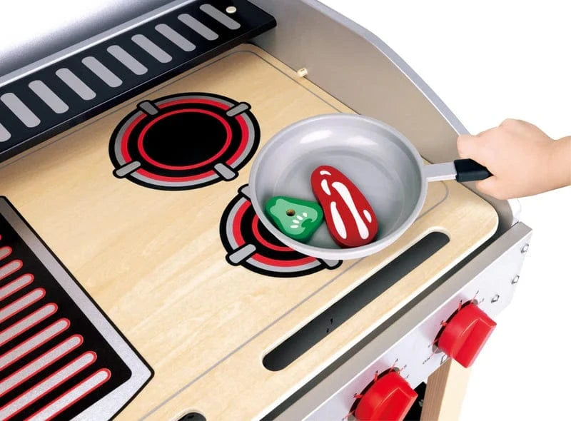 Hape Toys Gourmet Grill with Food