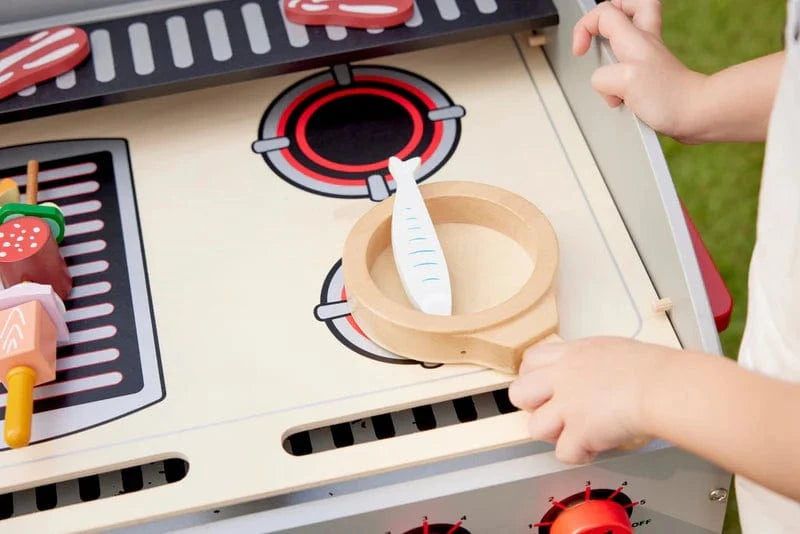 Hape Toys Gourmet Grill with Food