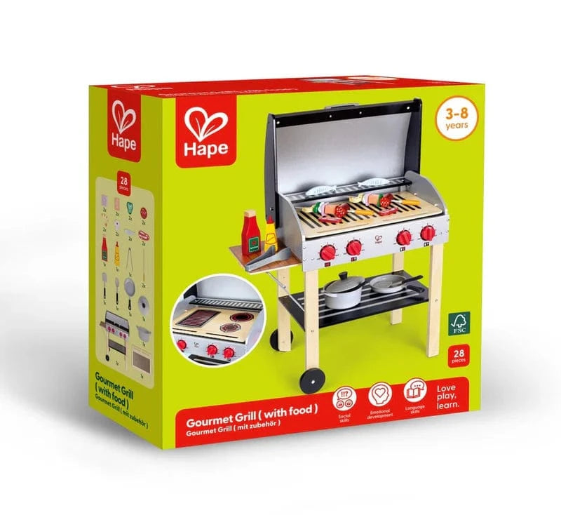 Hape Toys Gourmet Grill with Food