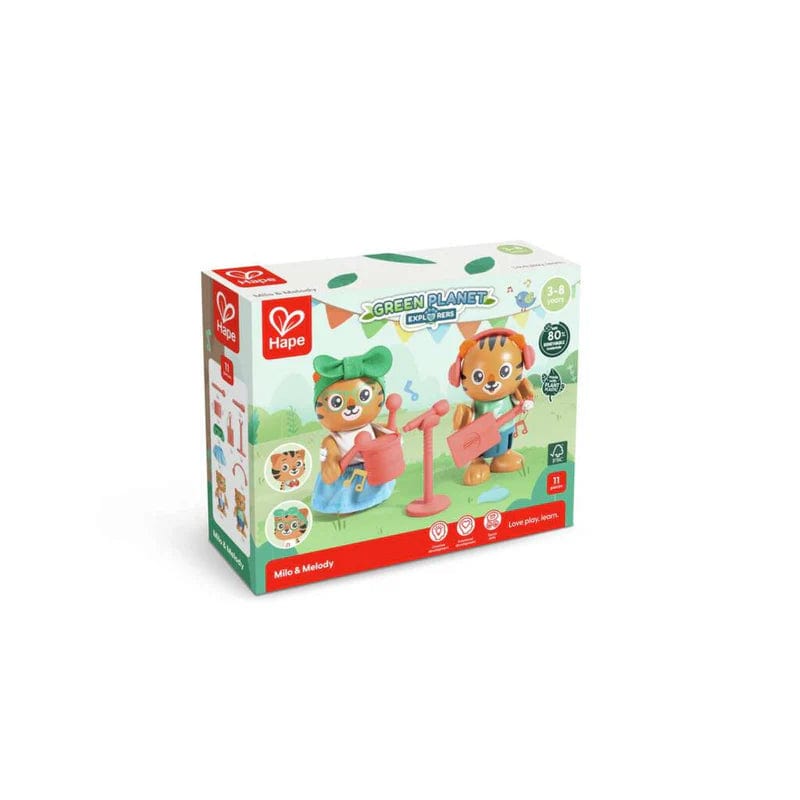 Hape Toys Green Planet Explorers Milo & Melody