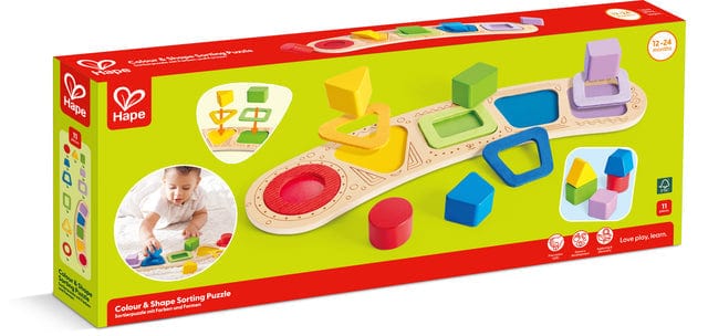 Hape Toys Hape Colour & Shape Sorting Puzzle