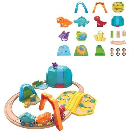 Hape Toys Hape Dinosaur Train Bucket Set