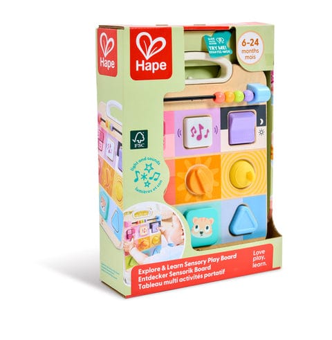 Hape Toys Hape Explore & Learn Sensory Play Board