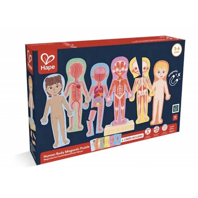 Hape Toys Human Body Magnetic Puzzle