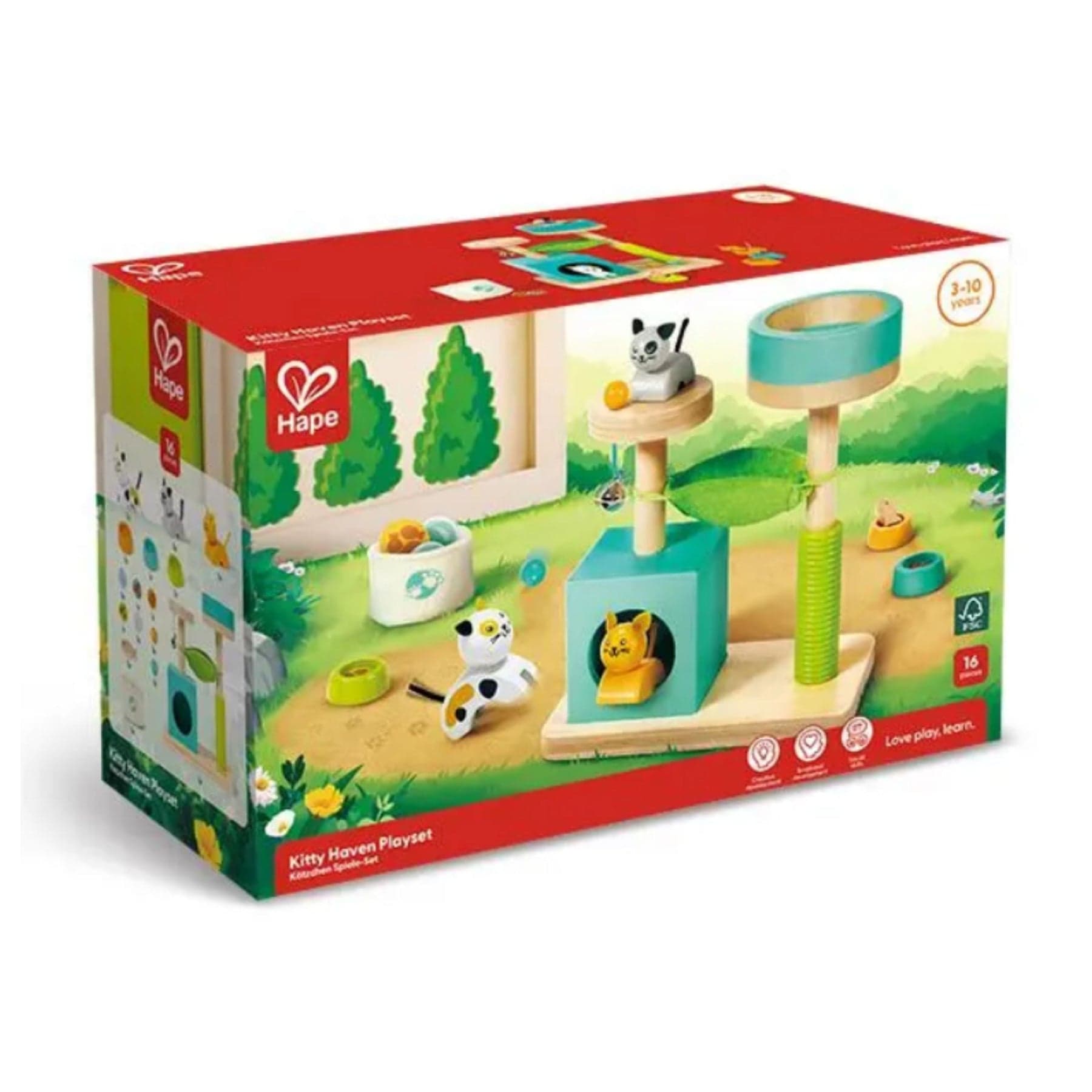 Hape Toys Kitty Haven Playset