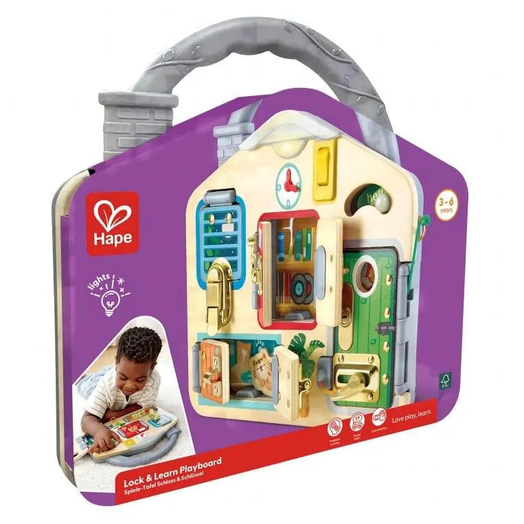 Hape Toys Lock & Learn Playboard