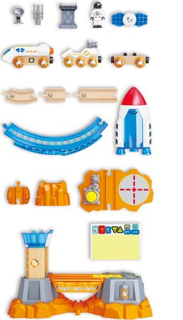 Hape Toys Mars Launch Rail Set