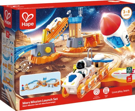 Hape Toys Mars Launch Rail Set