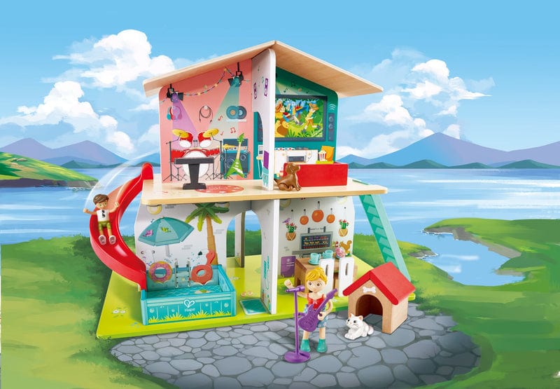 Hape Toys Musical Dollhouse