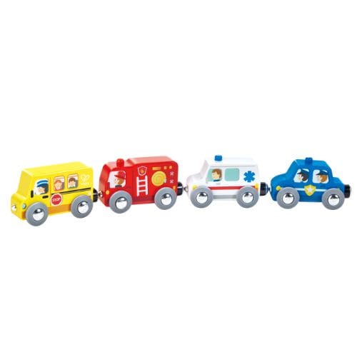 Hape Toys Play Essentials Colourful Vehicles Fleet