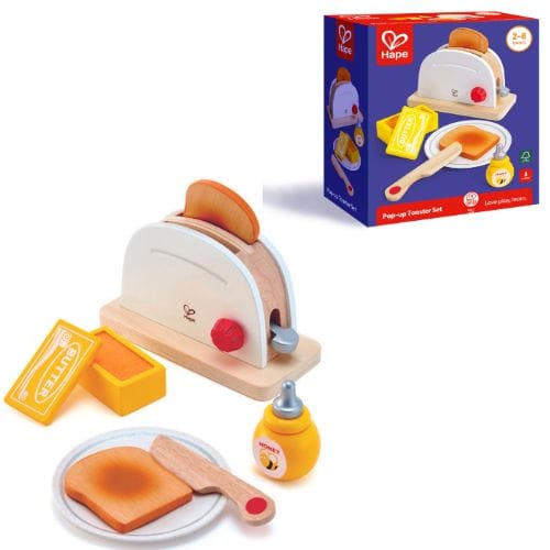 Hape Toys Pop-Up Toaster Set