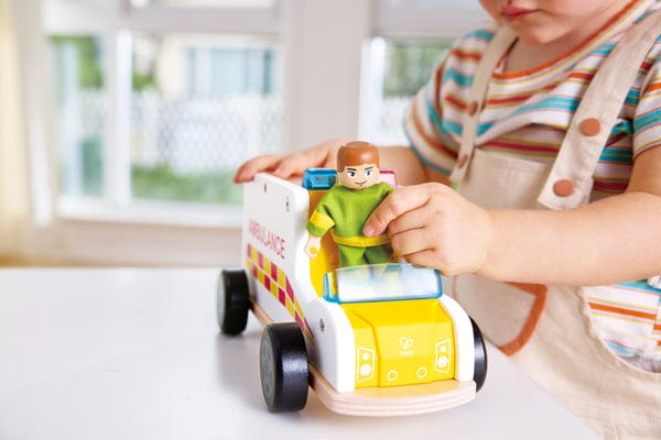 Hape Toys Rapid Response Toy Ambulance
