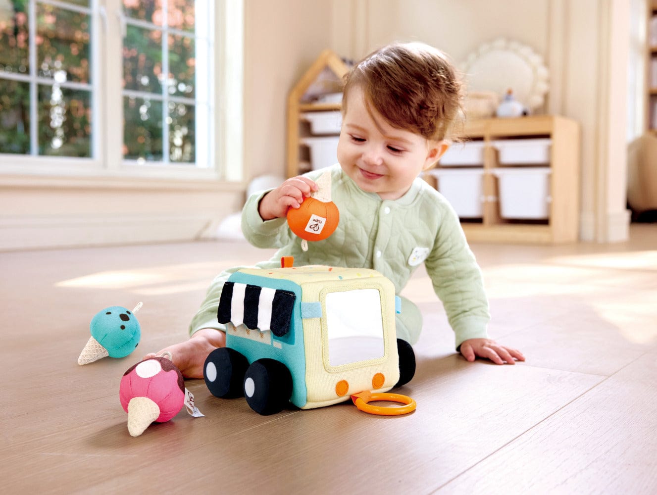 Hape Toys Sensory Scoop Ice Cream Truck