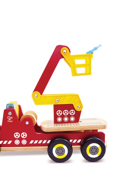 Hape Toys Siren & Lights Toy Fire Truck