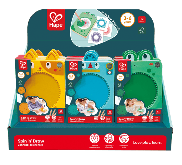 Hape Toys Spin n Draw Mandala Kit
