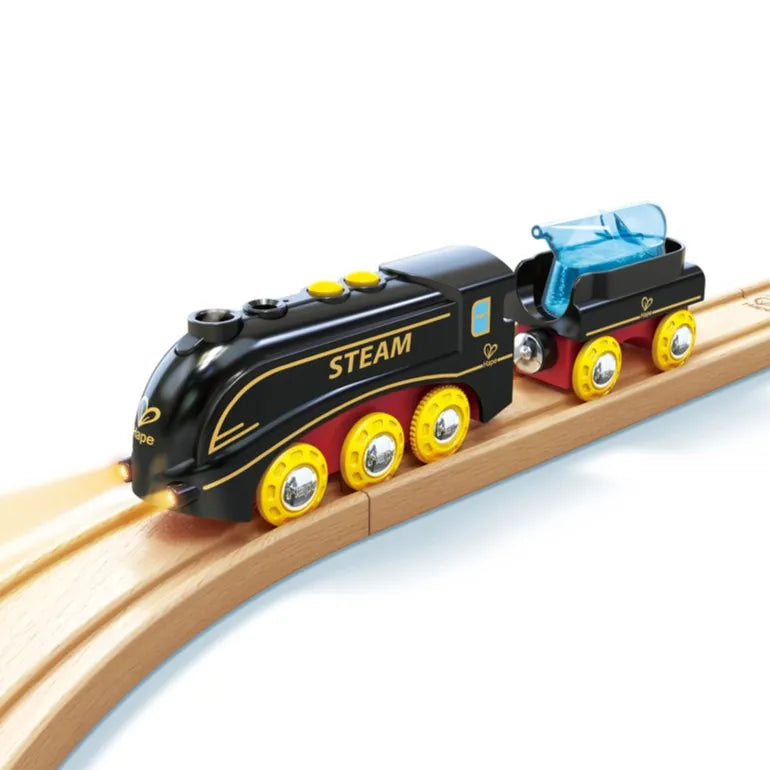 Hape Toys Steam & Whistle Train Set