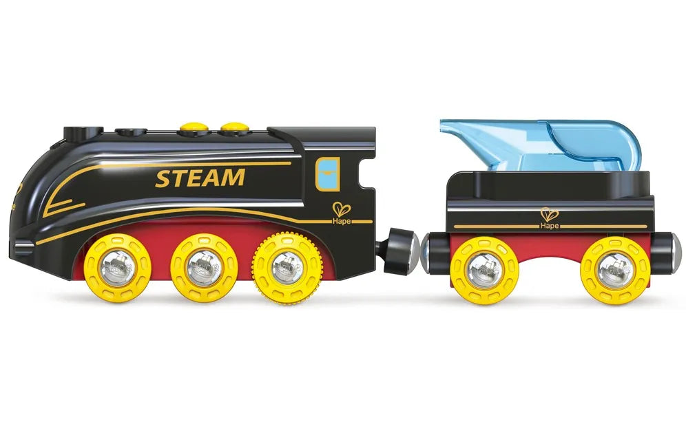 Hape Toys Steam & Whistle Train Set