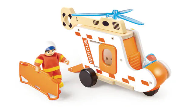 Hape Toys To the Rescue Helicopter