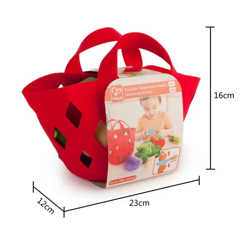 Hape Toys Toddler Vegetable Basket