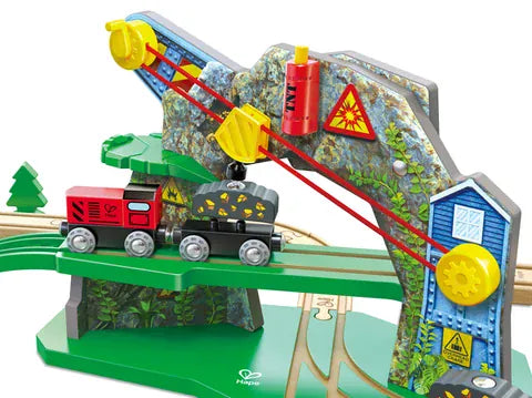 Hape Toys Treasure Mountain Train Set
