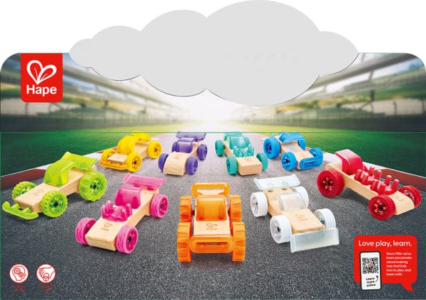 Hape Toys Whizzy Wheels - Assorted