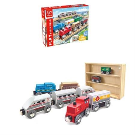 Hape Toys Wooden Trains Collection Set