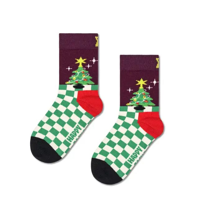 Happy Socks Accessory Socks Kids Christmas Tree Socks