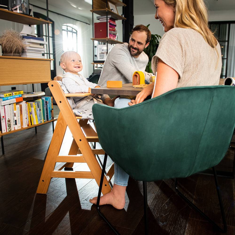 Hauck Childrens Furniture Alpha+ Wooden Highchair