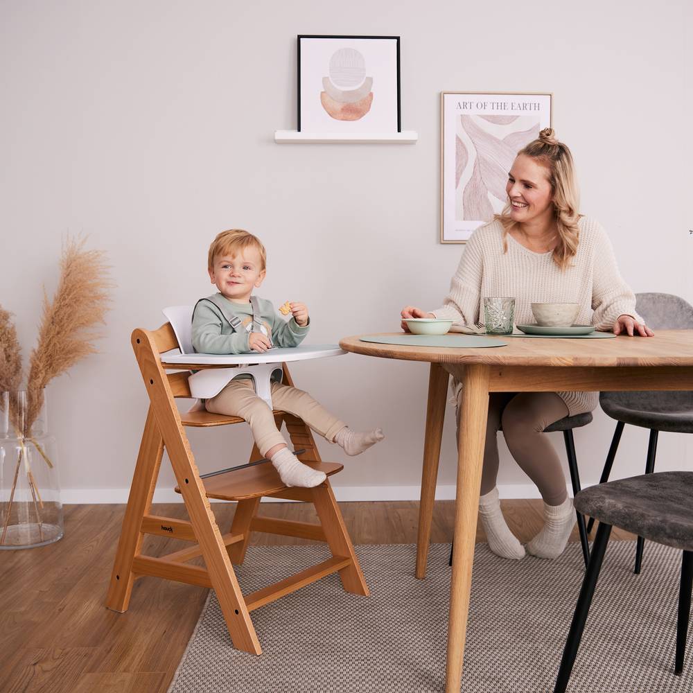 Hauck Childrens Furniture Alpha+ Wooden Highchair