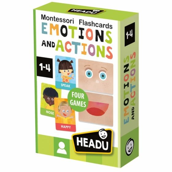 Headu Toys Flashcards Emotions and Actions