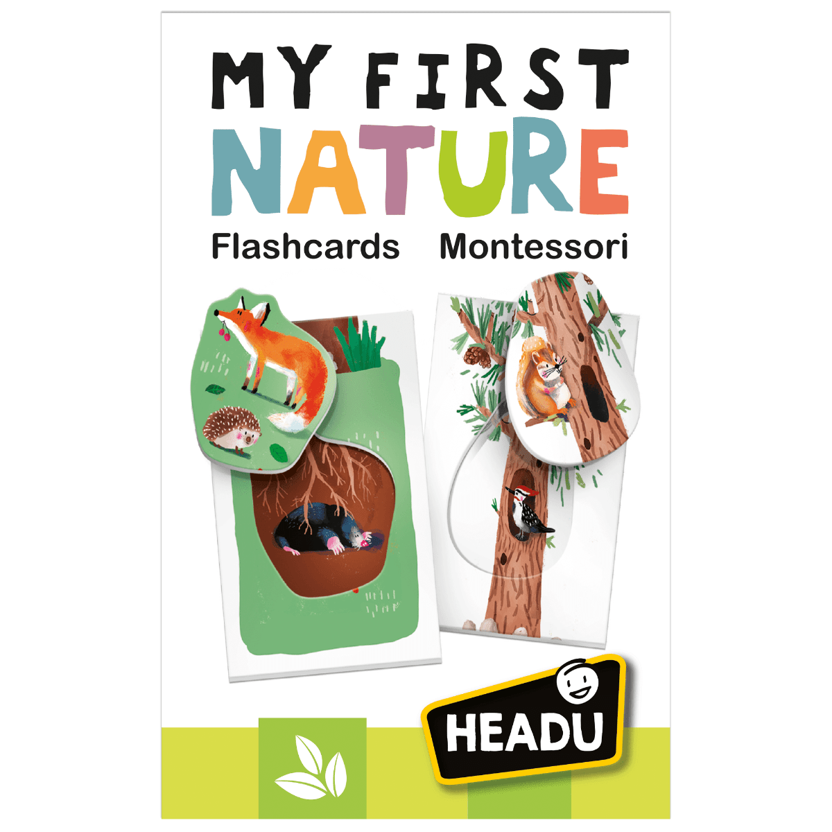 Headu Toys Flashcards My First Nature (Montessori)