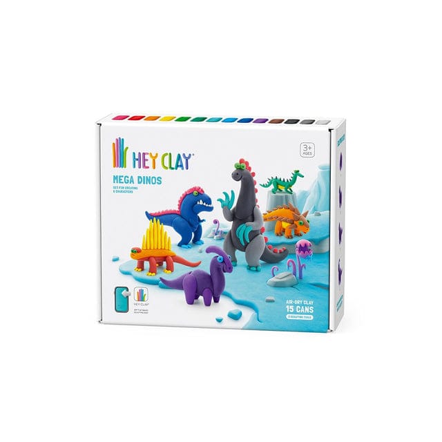 Hey Clay Toys Hey Clay - Mega Dinos 15 Cans