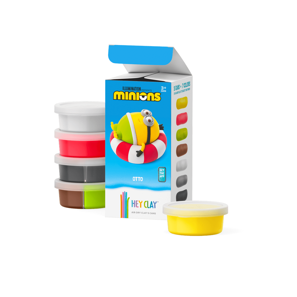 Hey Clay Toys Hey Clay - Minions, Otto, 5 cans