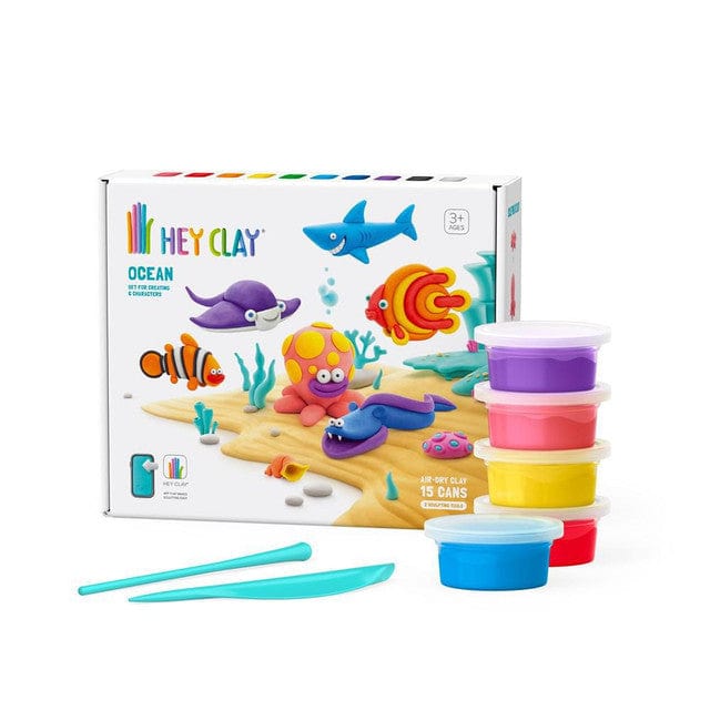 Hey Clay Toys Hey Clay - Ocean, 15 Cans