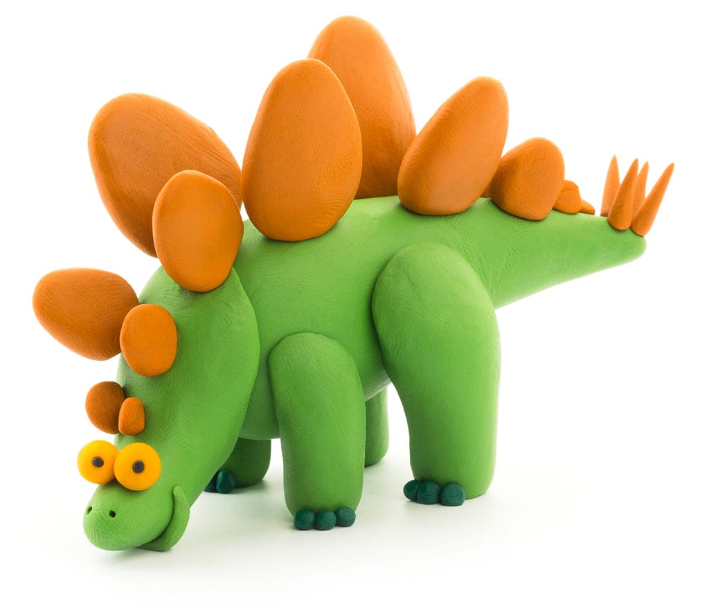 Hey Clay Toys Hey Clay - Stegosaurus, 3 Cans