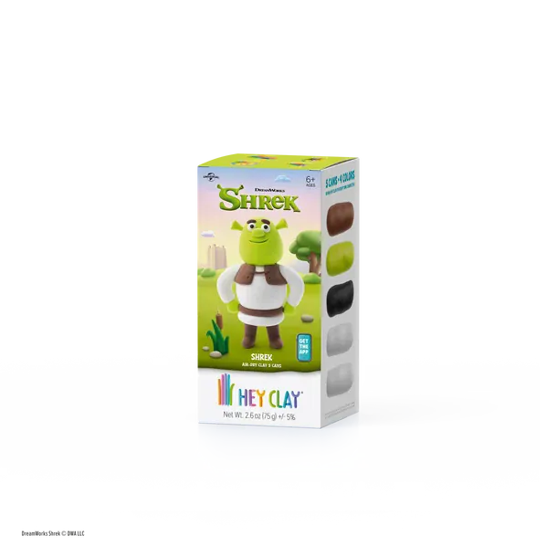 Hey Clay Toys Shrek, 5 Cans