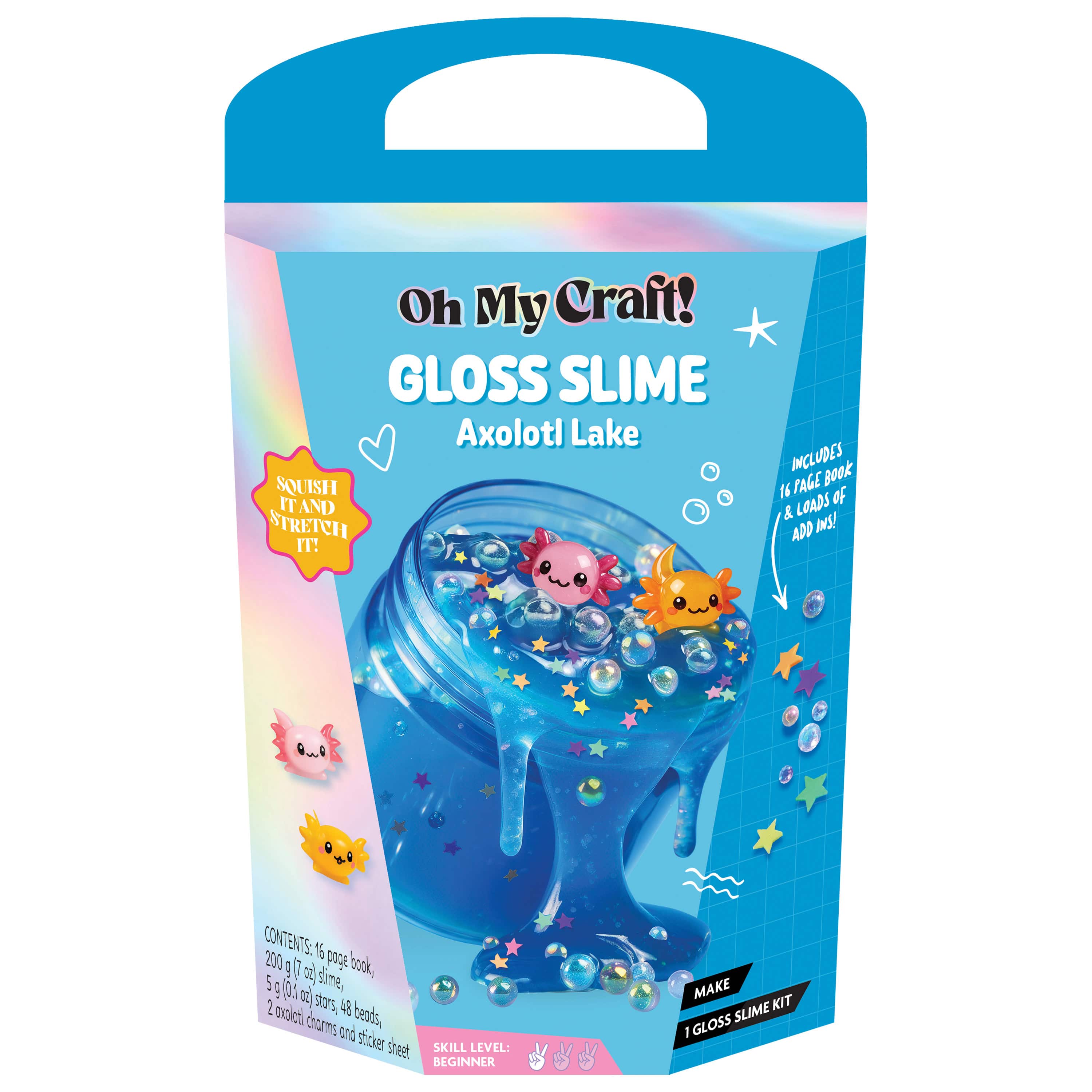 Hinkler Toys Oh My Craft Axolotl Slime Kit