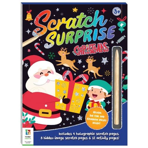 Hinkler Toys Scratch Surprise Christmas