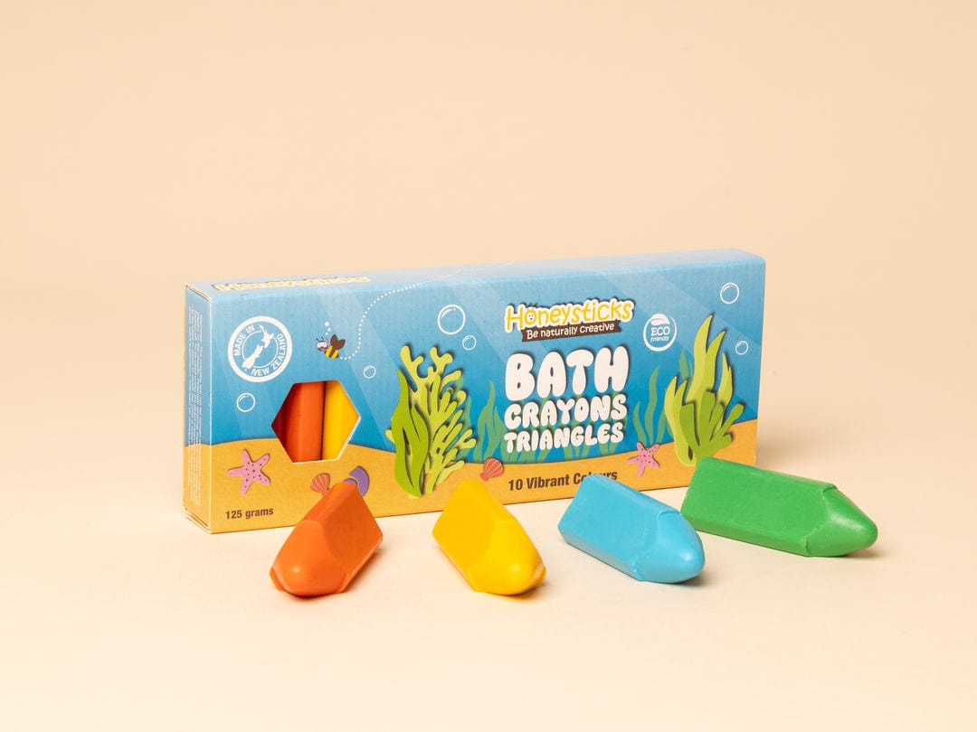 Honeysticks Bath Bath Crayons - Triangles