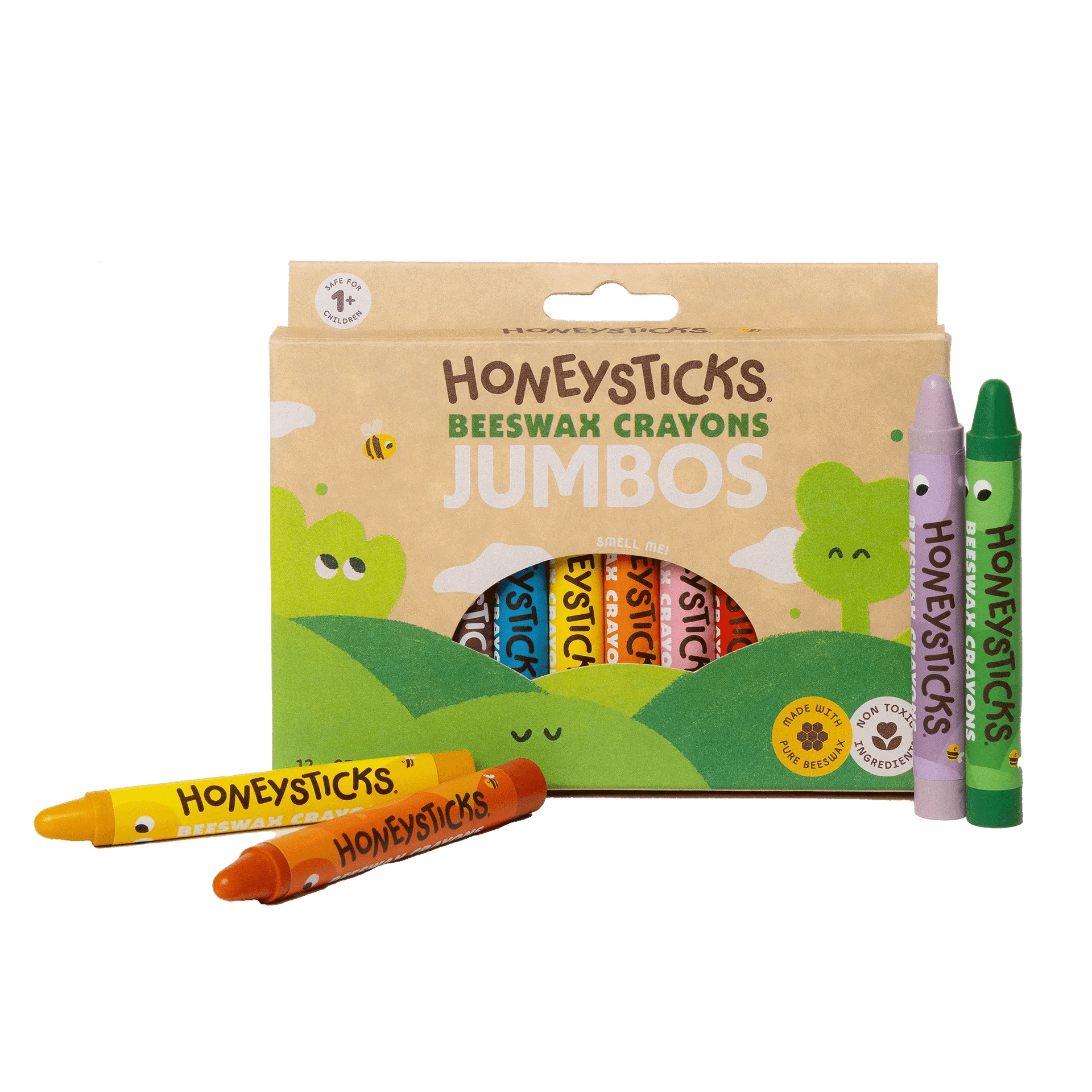 Honeysticks Toys Honeysticks Beeswax Crayons Jumbos 12pk