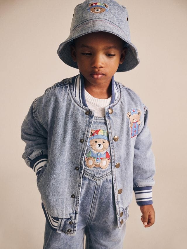 Huxbaby Accesories Hats Dreamy Denim Bucket Hat