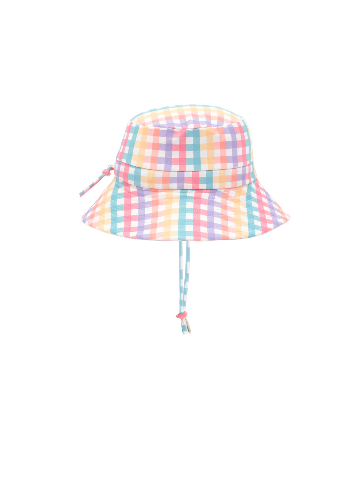 Huxbaby Accesories Hats Rainbow Check Swimhat